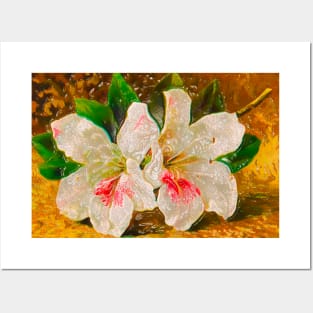 special flower azalea Posters and Art